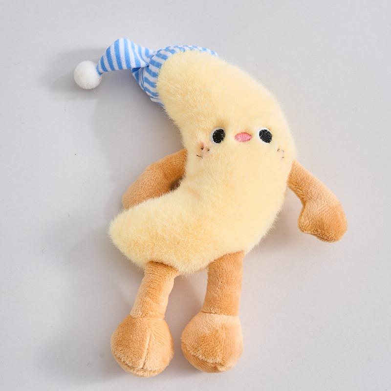 Marine And Food Series Cartoon Plush Refrigerator Magnets With Polyester Filling For Kids And Baby Room Decor