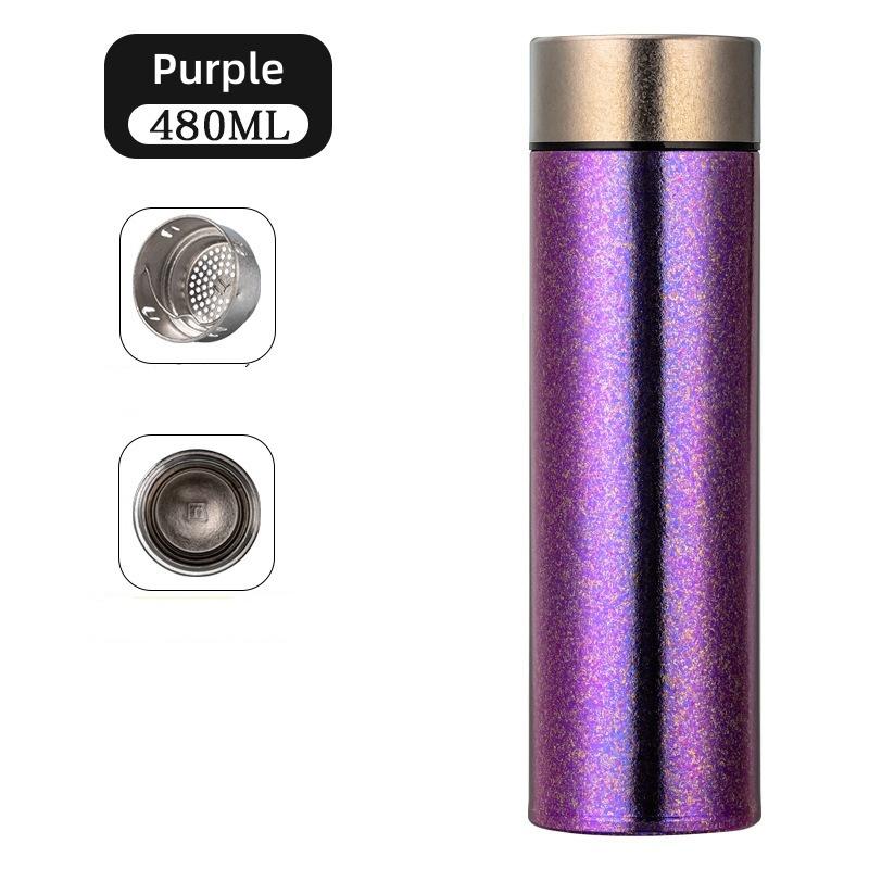Pure Titanium Insulated Cup Portable Tea Cup Men&Women Water Cup Business Office Cup Titanium Cup Hot and Cold Insulation Bottle