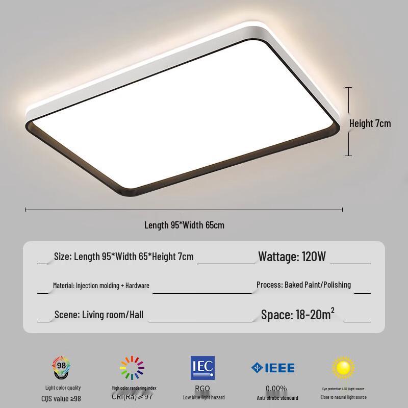 Linpan Minimalist LED Ceiling Light