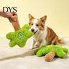 Puppy Enrichment Play Toys Coconut Tree Dog Toy, Squeaky Soft Plush Chew Stuffed Durable Toy for Small And Medium Dogs To Shake, Bite Teething