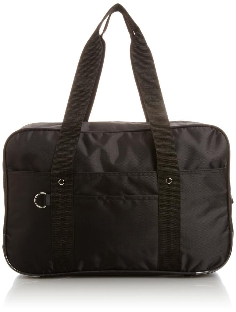 School Bag Polyester Regular Black Black [EXAS] (Standard Size)