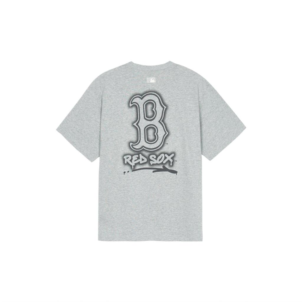 MLB Boston Red Sox T Shirt Unisex Gray 3ATSB0353-43MGS