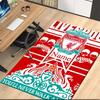 Custom Name Liverpool Football Club Printed Carpet Rug For Office Chair Living Room Bedroom Kitchen Room Decor Gifts