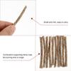 20pcs Outdoor Fire Starter Rope Camping Ignition Hemp Cord for Emergency Fire Lighting Tinder Ropes for Hiking Barbecues Hunting Grilling