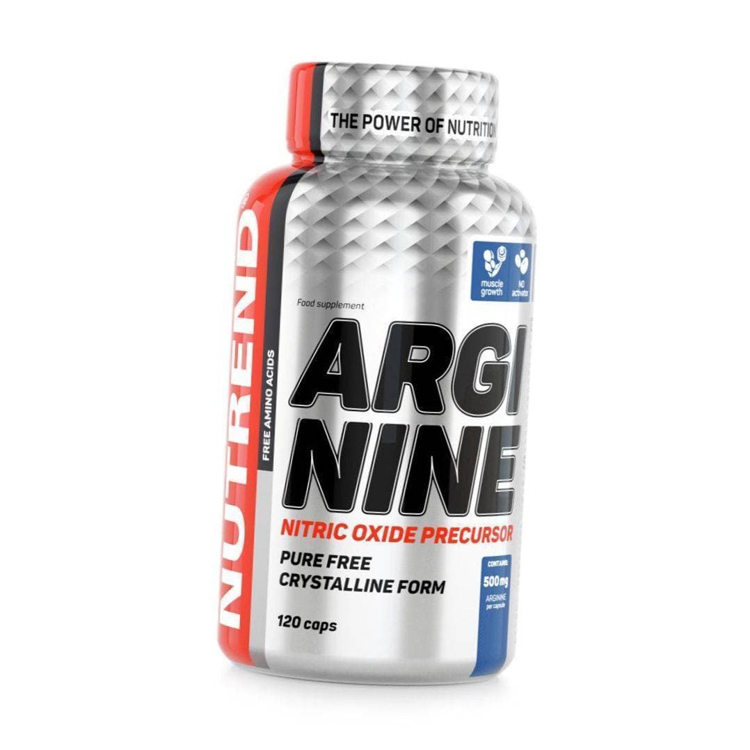 

Аргінін, Arginine, Nutrend 120капс (27119002) 120caps