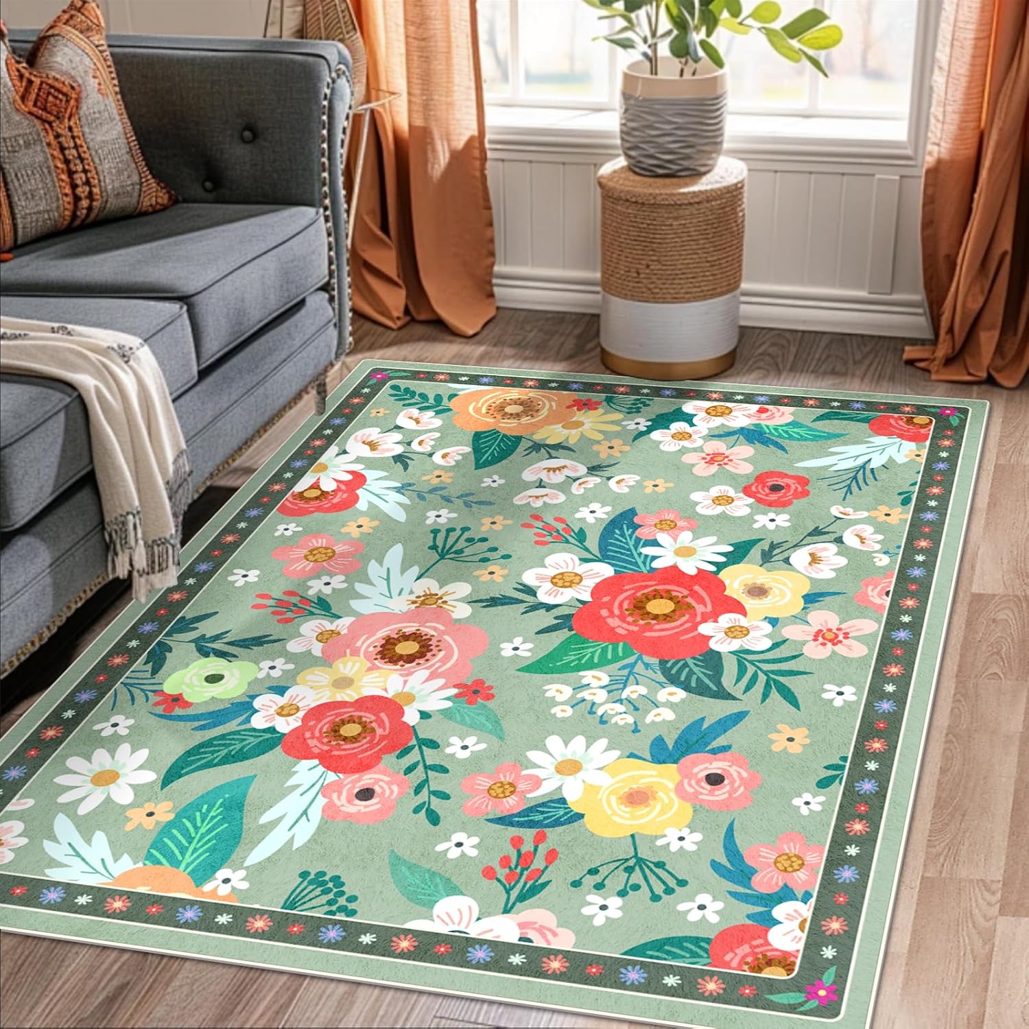 Schattige Kat Deurmat Buiten Binnen Welkom Mats, Antislip Entree Tapijten Wasbare Vloermat met Calico Kat Ontwerp, Zacht Fluweel Huisdier 40x60CM