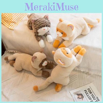Siamese Cat Plush Toy With Pp Cotton Fill For Kids Birthday Gift And Comfort