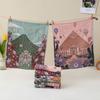 High Quality 34x40cm Large Hand Towel Quick Dry Decorative Pure Cotton Dish Cloth 4 Layer Cotton Gauze Tea Towel Home Restaurant