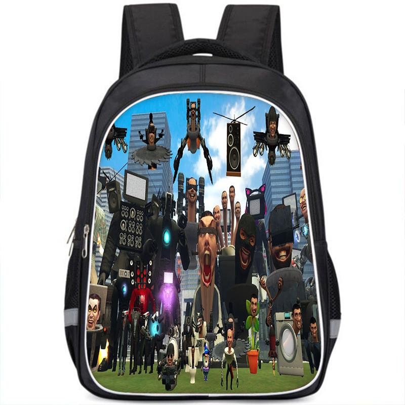 

Vibrant And Spacious 2023 New Titan Monitoring Man Backpack For Boys School Use Style W,Small
