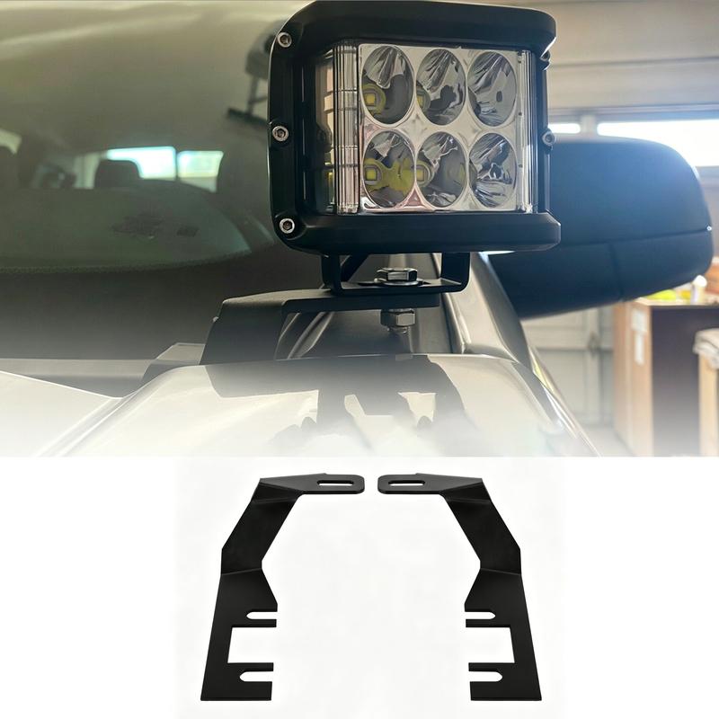 Left Hand Drive A-Pillar Spotlights Bonnet Fog Light Brackets Car Exterior Accessories for Ford Ranger T9 -2025 2024 2026