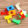 12 ks 3D puzzle Lubanův zámek Klíčenka Mozková hra Magická mini kostka Odolná proti stresu pro dospělé Zábava pro děti Puzzle hračka