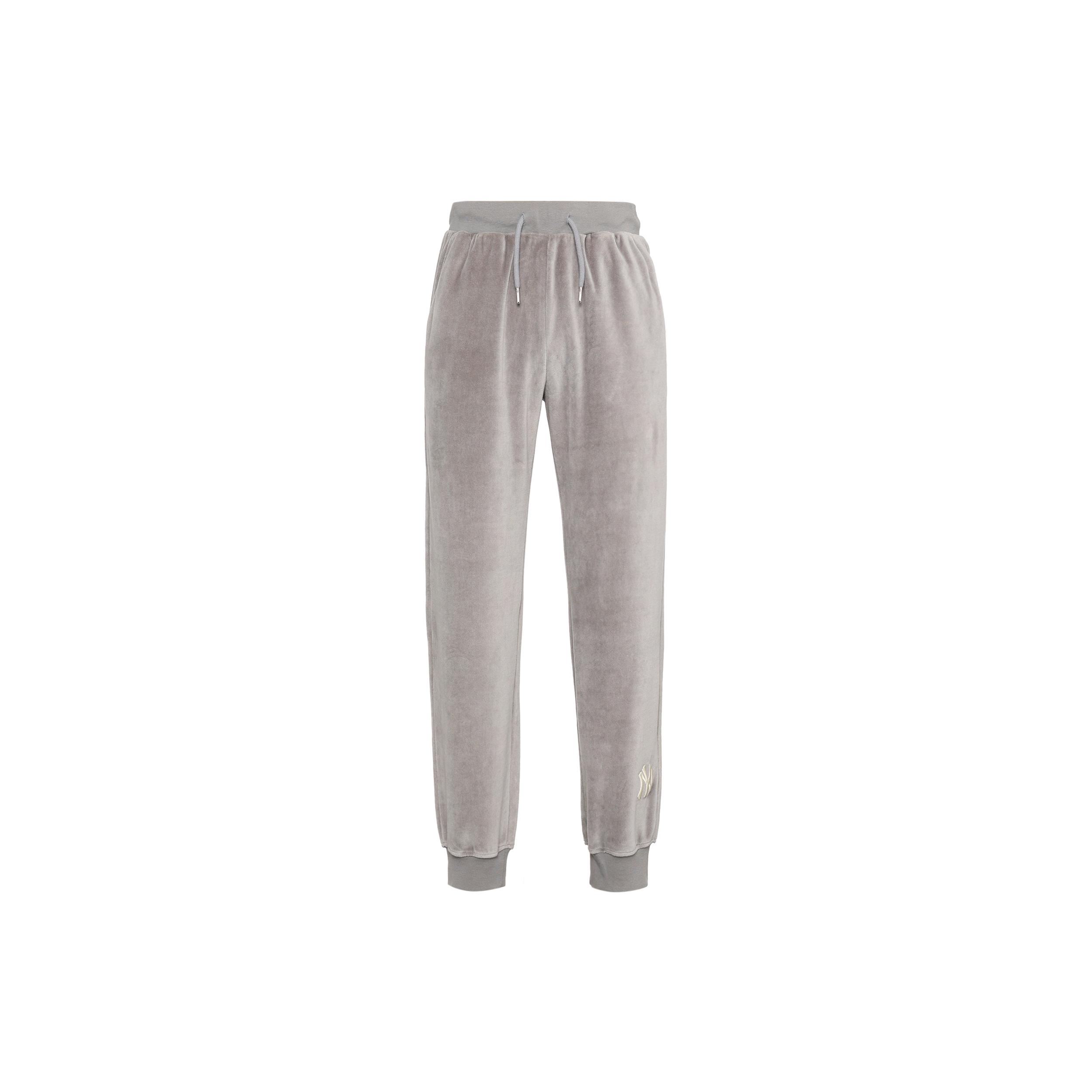 MLB Knitted Sweatpants Unisex Gray 3ATP00314-50GRD XS