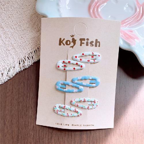 Children's Hair Clips Small Water Drop BB Clip Hairpin Barrettes Bangs Side Clip Kids Headwear Baby Girl Hair Accessories