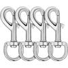 Heavy Duty Dog Leash Clips - Swivel Snap Hooks 4pcs