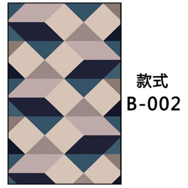Geometric Bedroom Living Room Carpet Short Velvet Print Anti Slip Lobby Floor Mat Carpet