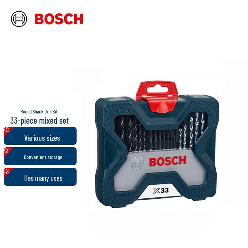 Bosch 33-Piece Mixed Drill Bit Set
