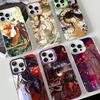 Popular Danmei Anime H-Heaven O-OfficialS B-Blessing Phone Case Color Silver Shell For IPhone 17 16 15 14 13 12 11 Pro Max Plus