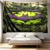 Superheroes Print Tapestry - Portable Wall Decor Cloth, for Home, Dorm, Travel, Bedroom, Living Room - Ideal Birthday Housewarming Gift