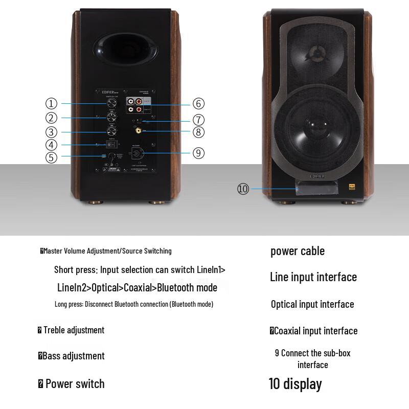Edifier S2000MKIII Wireless Bluetooth Bookshelf Speakers