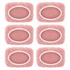 2/4/6Pcs Chenille Mop Cloth Cover Reusable Mop Pads Machine Washable Dry Sweeping Cloth Chenille Mop Refill Pads for Swiffer