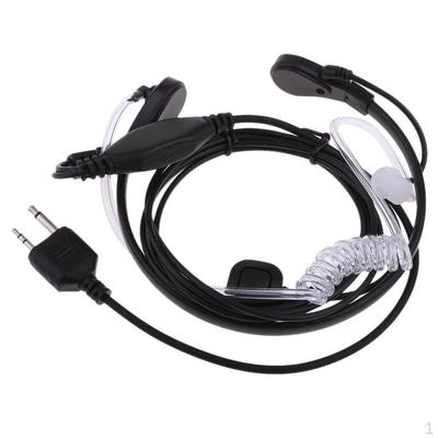 2 Pin Vibration Mic Headset Earpiece For Midland G6 G9 GXT550 GXT650 LXT80