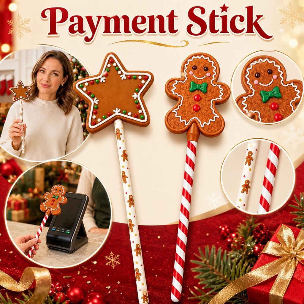 Christmas Themed Handheld Payment Scanner for Retail and Small Business of Transactions