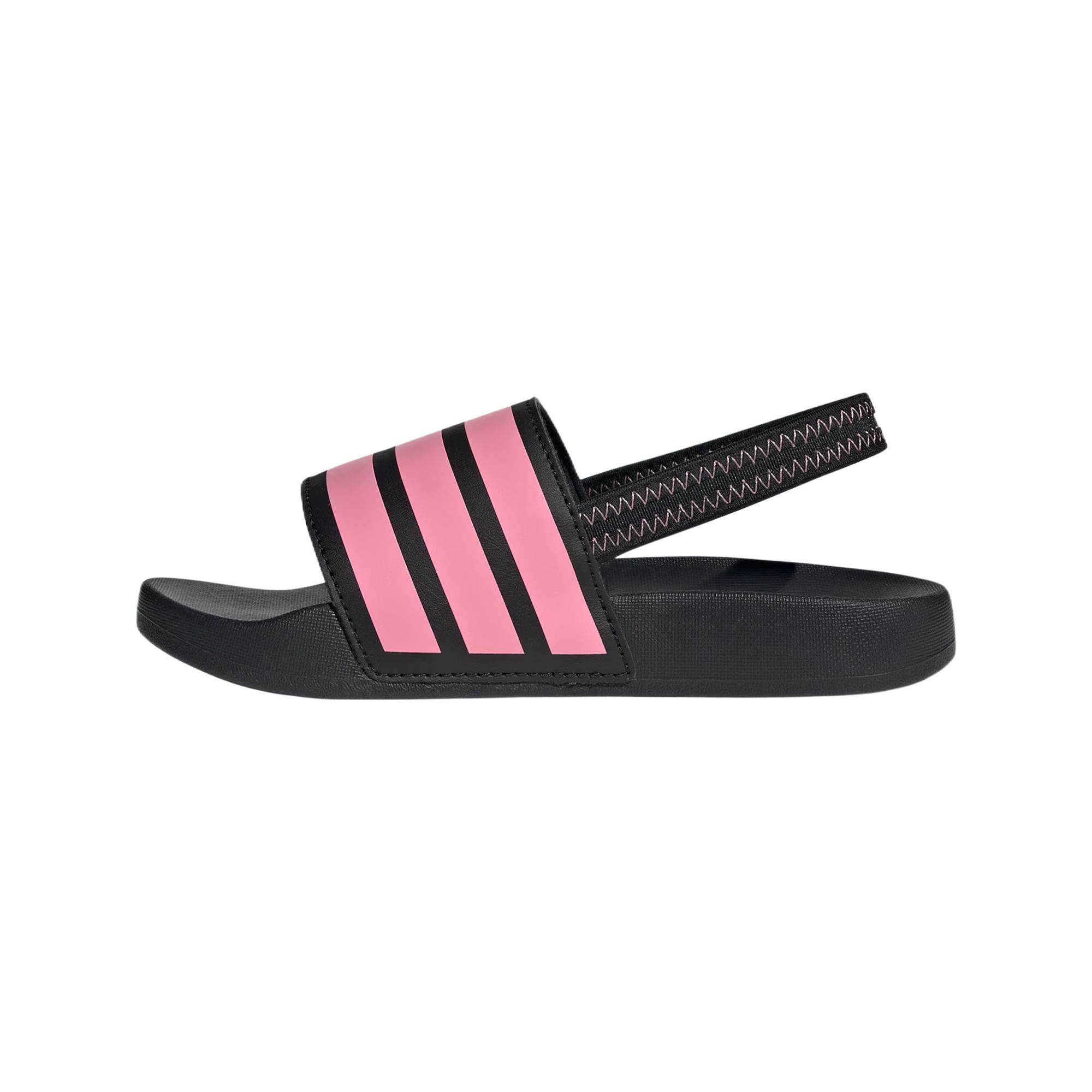 

Adidas Adilette Estrap Модные Удобные Трендовые Минималистичные Низкие Детские Сандалии Детские Сандалии Черные Розовые JR5330 29