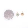 Surgical Gold Ion-Plated Star Pendant Accessory Supplies