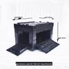 50L Large Thickened Foldable Japanese-Style Plastic Storage Box with Lid for Camping and Outdoor Use