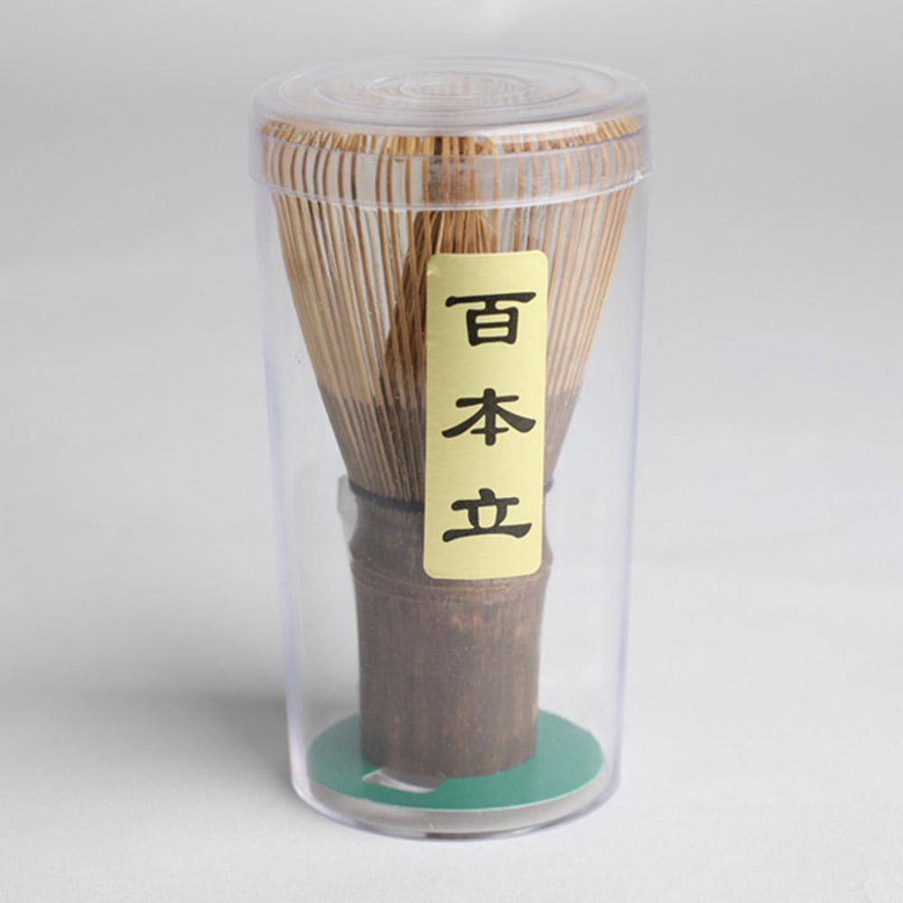 Japońska ceremonia Bambusowa praktyczna trzepaczka do proszku Matcha Kawa Zielona herbata Szczotka Chasen Tool Grinder Szczotki Akcesoria do herbaty