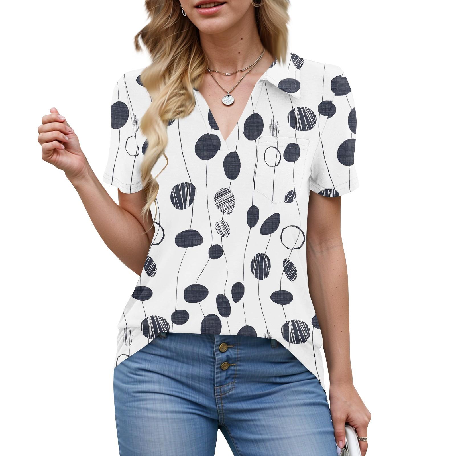 

Женские рубашки, летние деловые повседневные рабочие топы с коротким рукавом, застегивающиеся на пуговицы, воротник, V-образный вырез, блузка, футболка XXL белый