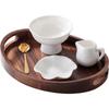Japanese Style Ceramic High-Foot Dessert Bowl