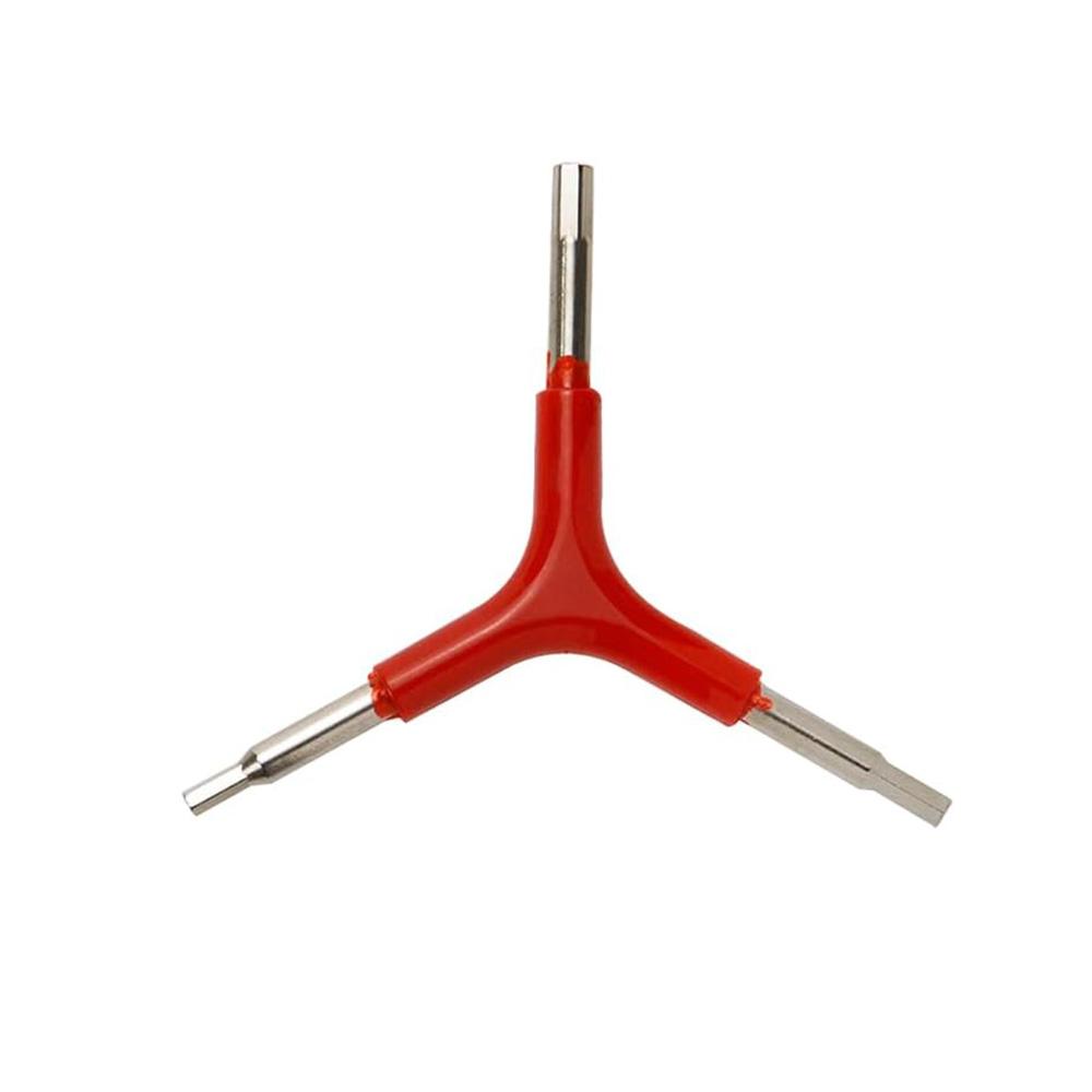 Y-Shaped 3 Way Socket Wrench Internal Hexagon Wrench,Bicycle Tire Lever for Outdoor Camping Bicycle Cycling Repair Tool