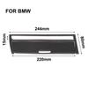 2Pcs For BMW Old 3 Series E46 1998-2005 Carbon Fiber Car Central Cover Decorative Trim Cover Car Accessories