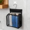 Mesh Shower Caddy Hanging, PVC Bathroom Storage Bag for College Dorm, Gym, Swimming, RV And Travel, Black