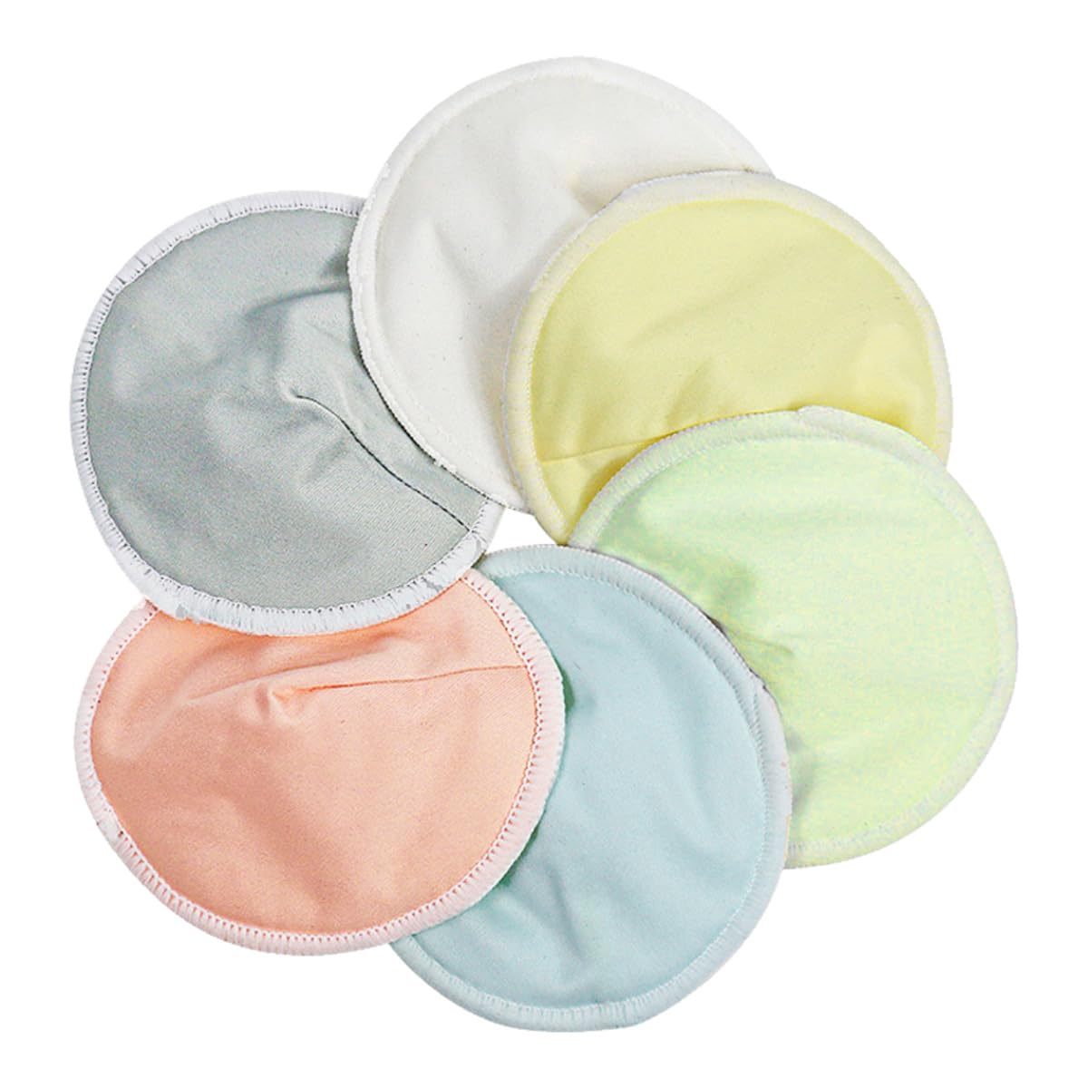 

Bamboo and Cotton Breastfeeding Pads for Nursing, Maternity Underwear, Convenient for Nursing, Pregnancy, Childbirth, and Postpartum (White, Set of 3)