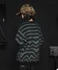 GLACK Gnt030 Seismic Stripe Knit (Green)
