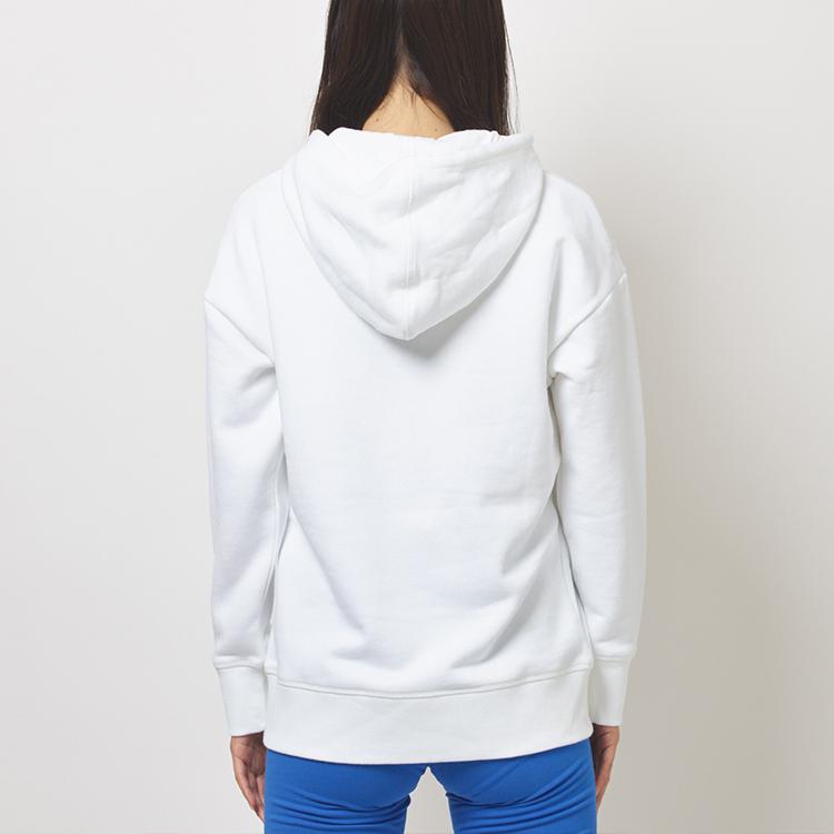 New Balance Sweatshirts Women's White Hooded Moderate Regular AWT93595-WT
