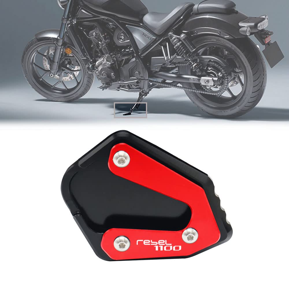 

Kickstand Side Stand Extension for Level 1100 Rebel1100 REBEL1100 REBEL1100T/DCT CMX1100 CM CMX 1100 красный