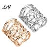 Geometric Scarf Clip Romantic Hollow Rose for Women Elegant Alloy Shawl Buckle Jewelry Gift Her Silk Scarves And Square Scarves Retro Floral