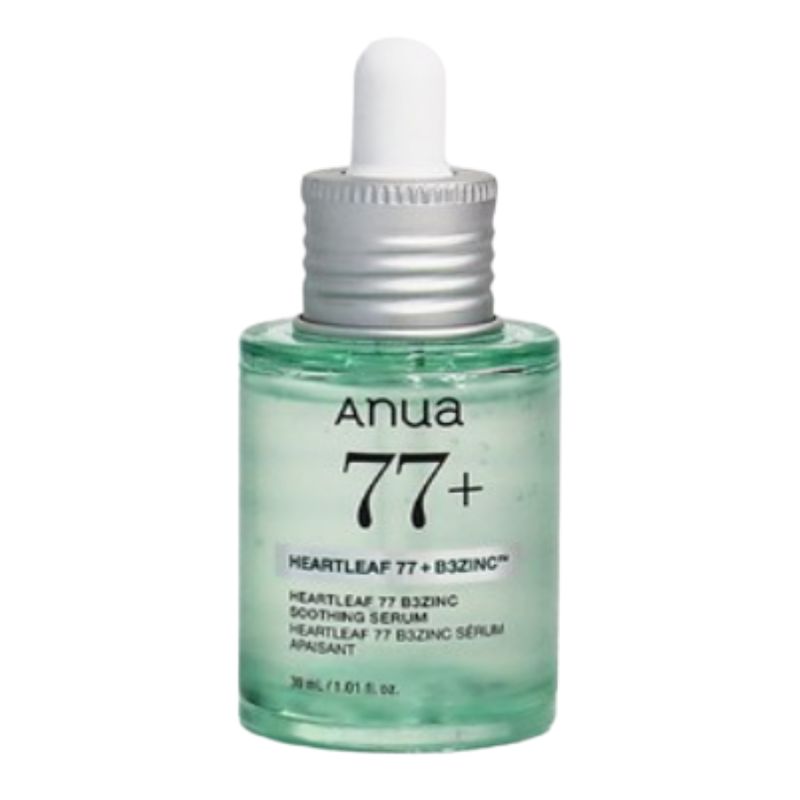 Anua Heartleaf 77% B3 Zinc Trouble Serum (30ml) - Targeted Blemish & Oil Control