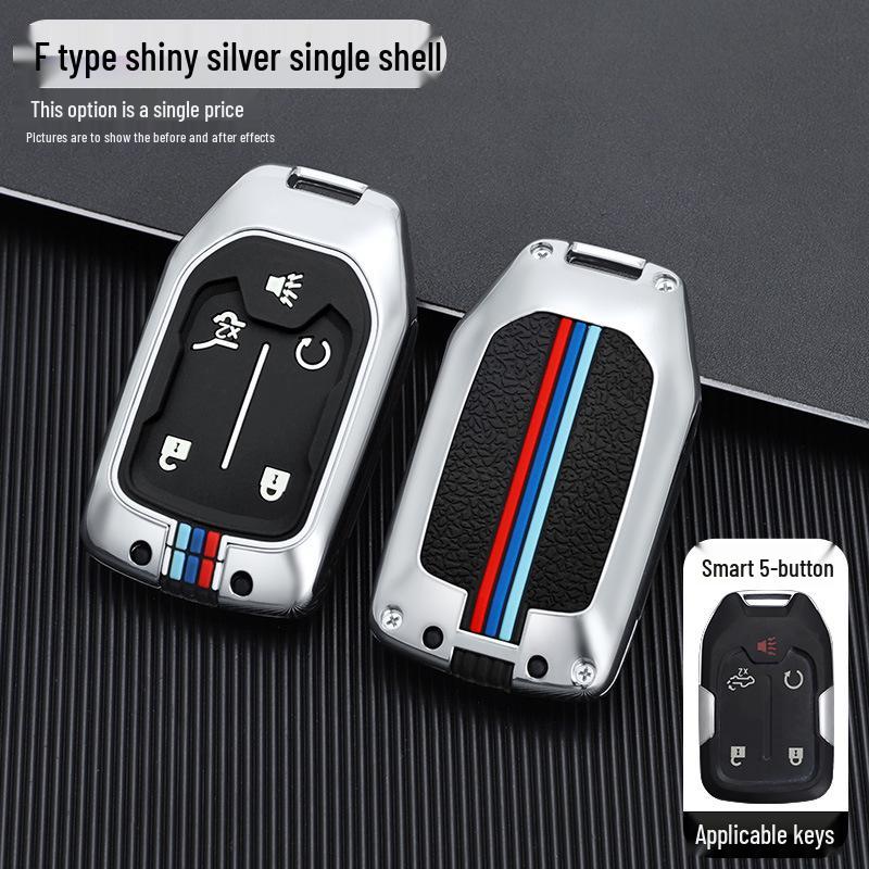 GMC Key Case: High-End Protective Shell for Yukon & Sierra - Stylish Car Accessory for Men & Women