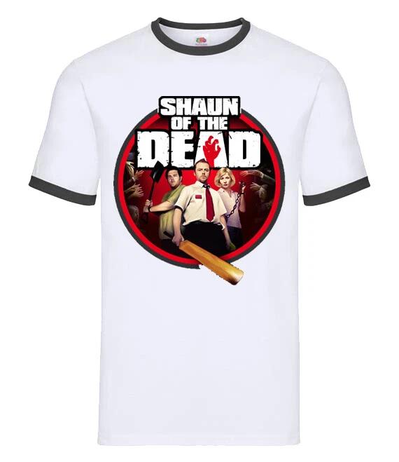 film movie horror funny cult birthday RETRO t shirt for SHAUN OF THE DEAD fans 2XL