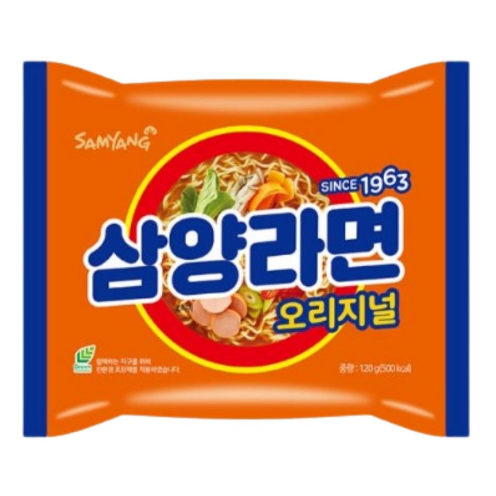 Samyang Korean Ramen Single Pack(1PCS) – 10 Flavors To Choose From (Buldak, Crobo Buldak, Maptaeng, Etc.)