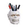 Concrete Flowerpot Mold Skull Shape Pen Holder Mold Cement Container Silicone Mold Succulent Planter Concrete Vase Mold