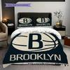 Brooklyn Nets Basketball Spirit Bedding(1 * duvet cover + 2 * pillowcase, without core)Bedding set Soft and comfortable Christmas birthday gift