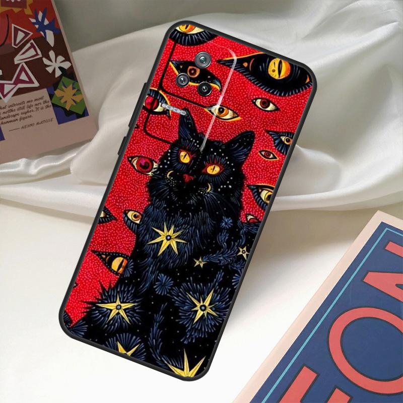Eye Illustration Case For POCO X6 Pro M6 X5 X3 M5s F3 F5 Xiaomi 14 Ultra 13 12 Lite 11T 12T 13T Pro Coque