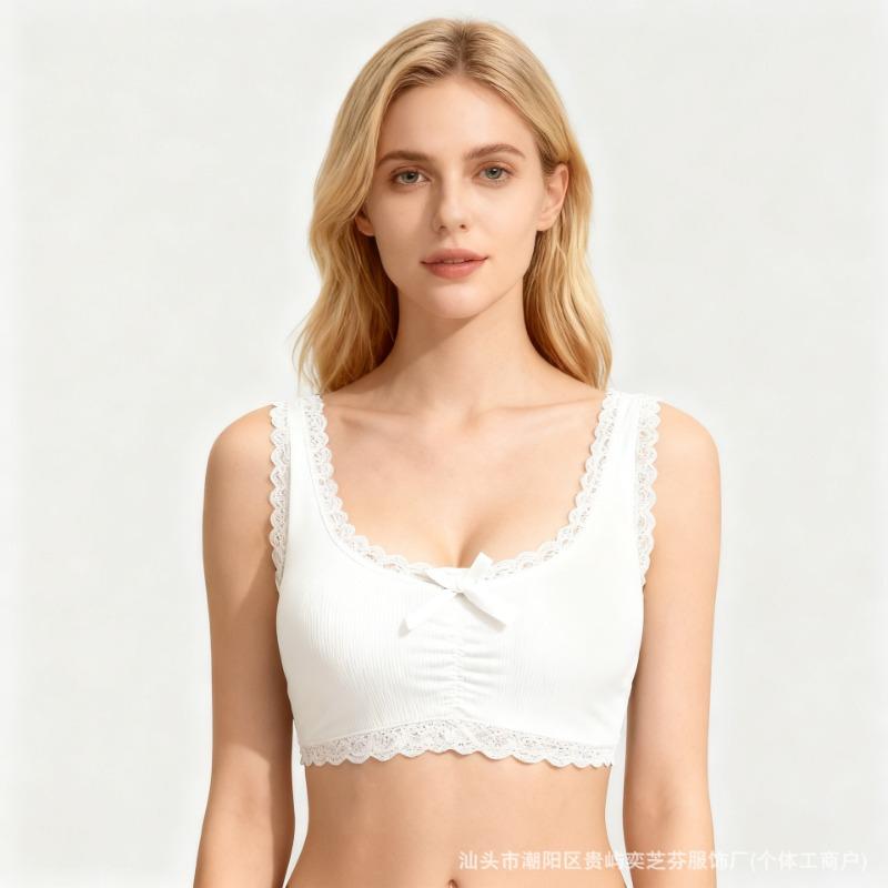 Seamless Sexy Lace Butterfly Comfortable Wireless Thin Bra