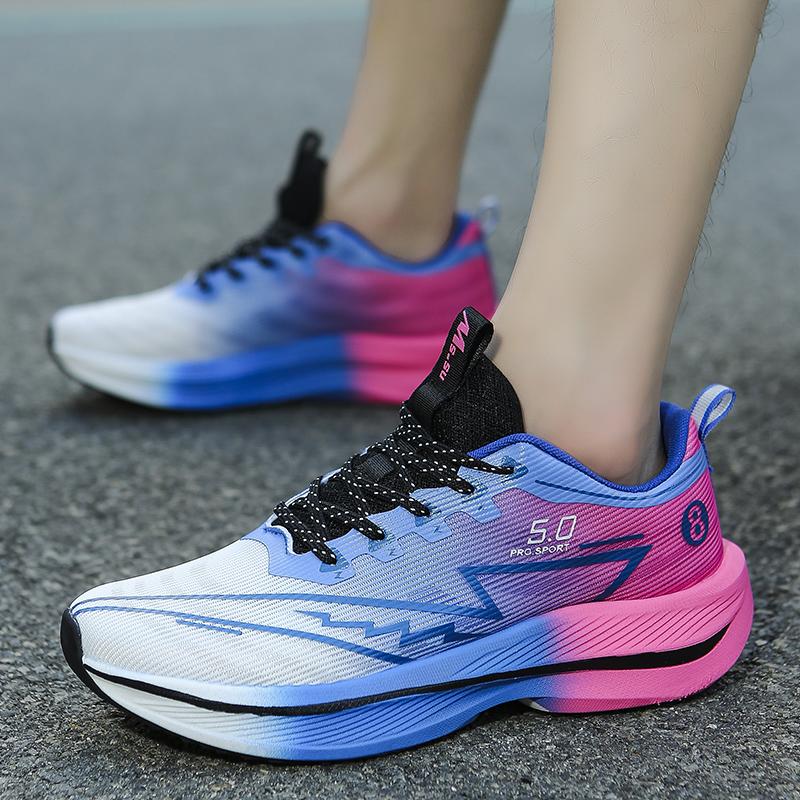 Neue Herren Sportschuhe Rennsport Carbonplatte Athletische Laufschuhe Leicht Rutschfest Professionelle Bahn- und Feldtrainingsschuhe Tennisschuhe