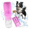 Dog Water Bottle with Bowl Foldable 2-in-1 Travel Bottle for Summer